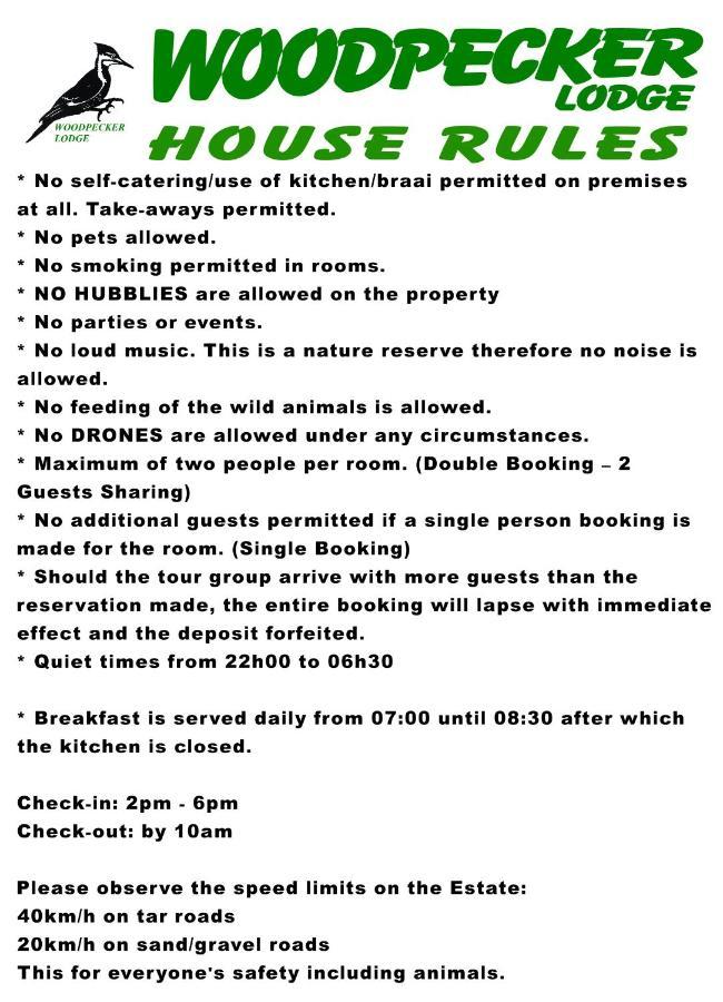 Woodpecker Lodge B&B Hoedspruit Ngoại thất bức ảnh